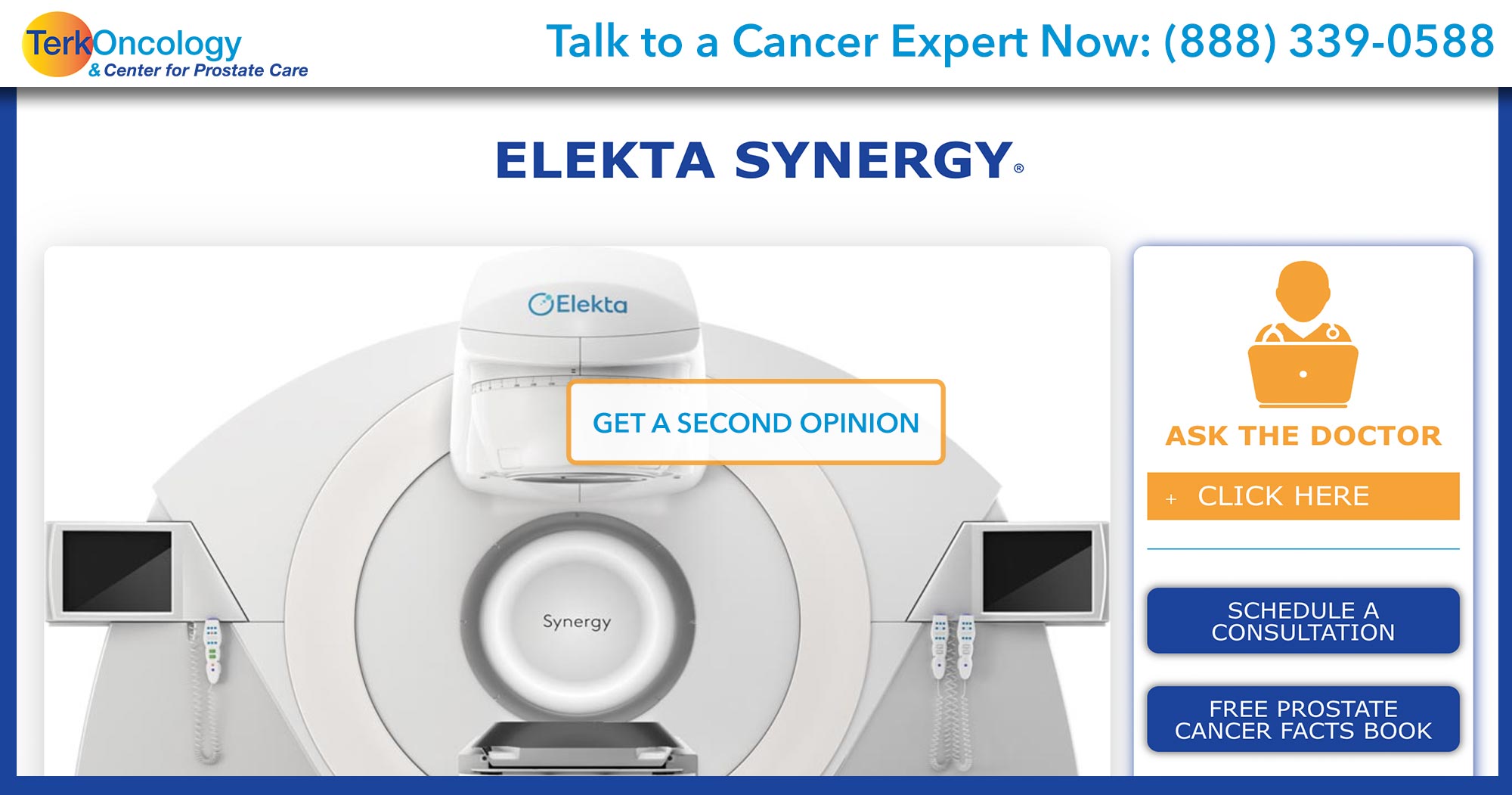 Elekta Synergy Linear Accelerator Florida Center For Prostate Care 7223