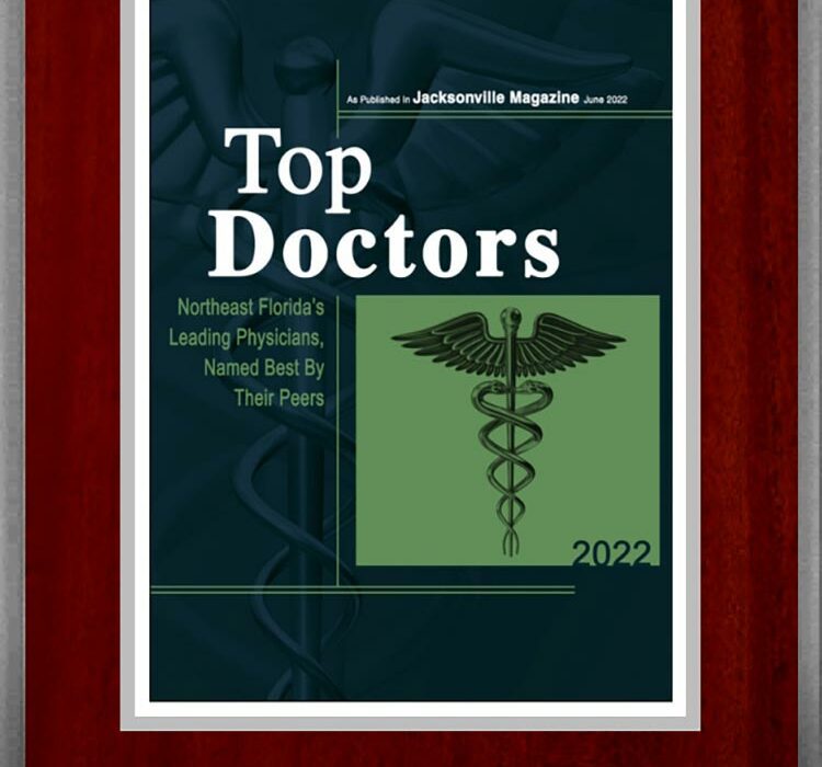 Dr. Jamie Cesaretti Awarded Top Doctor – Jacksonville Magazine 2022