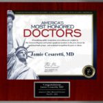 America's Most Honored Doctors - Top 5% 2022 - Jamie Cesaretti, MD